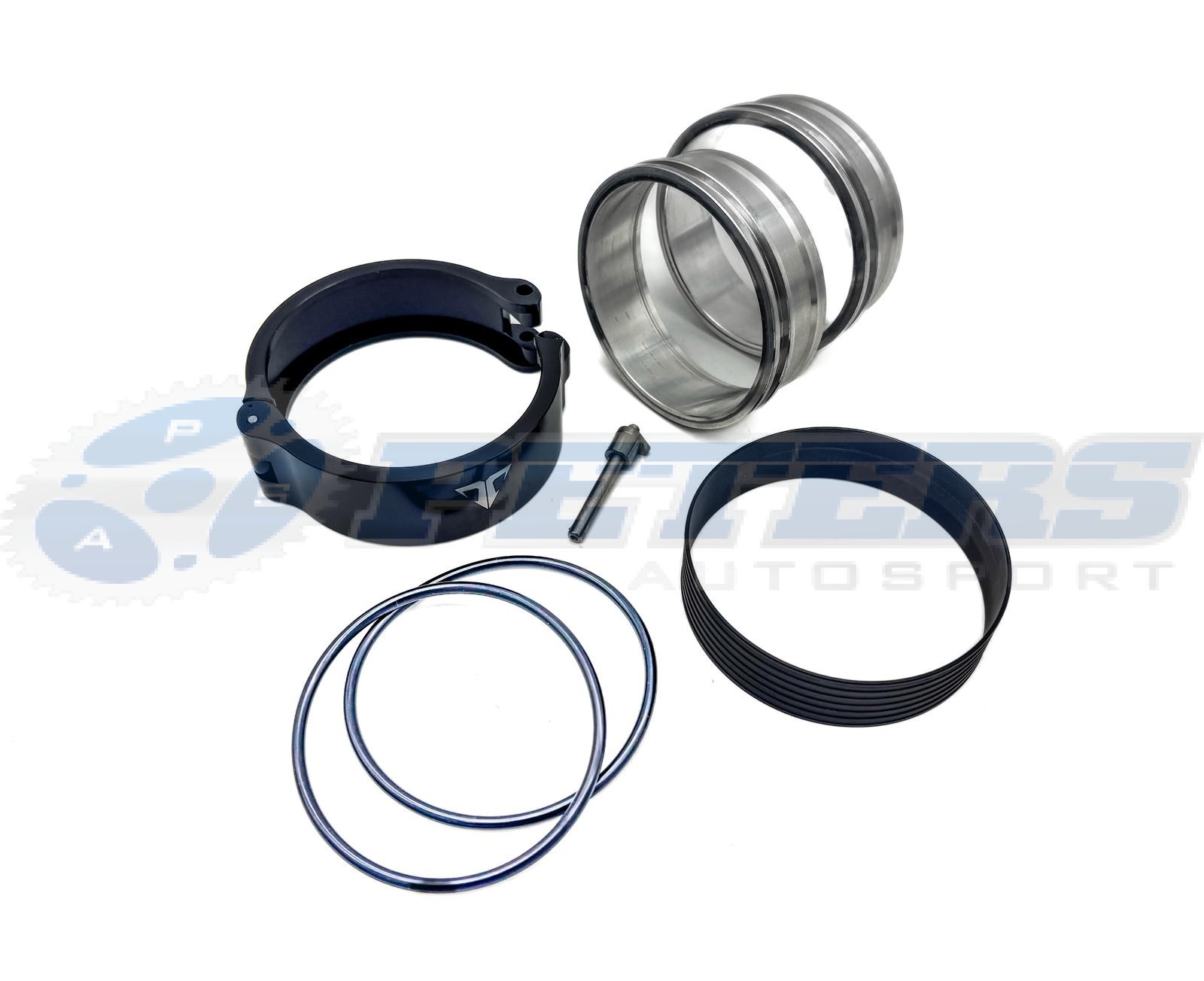 V-Band Aluminum Tube Connector Set - Image 2